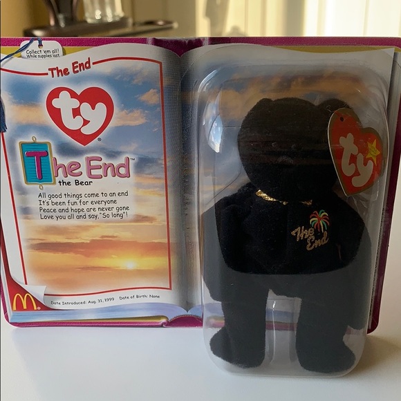 Ty Other - NIB McDonald’s Collectible Ty Beanie Baby “The End”